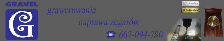 grawerowanie